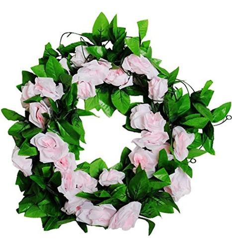 Magiczoo Paquete De 2 (18 Flores De Rosa) Guirnalda De Flore 0