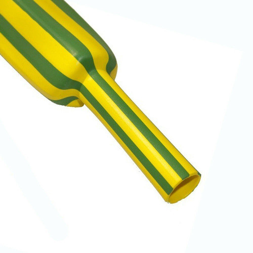 Tubo Termocontraible Spaghetti 25.4mm Verdeyamarillo X Metro 1