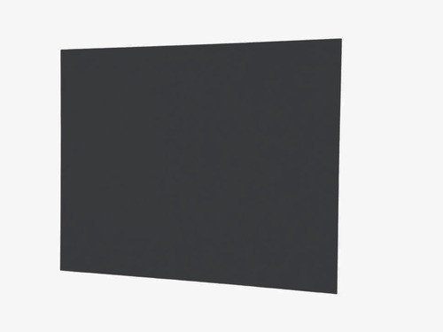 Lousa De Vidro Magnética Preta - 1,00x0,50 Cm - Linha Up 0