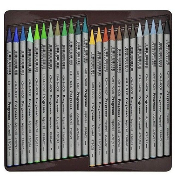 Lapices Koh I Noor Progresso Aquarell X24 8784 Grafito 1
