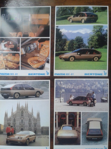 Mazda Mx-81 Bertone 4 Fotos Original Fábrica Autos 1