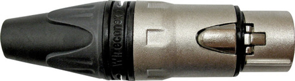 Kit 50 Conectores Xlr Fêmea De Linha Wireconex 1