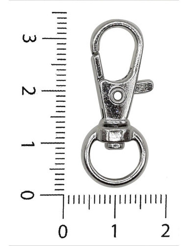 50 Mosqueton Para Llavero 3cm Super Precio La Mejor Calidad 1