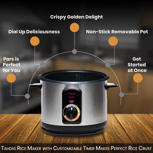 Pars Cocina De Arroz Persa Automática (10 Cup) 1
