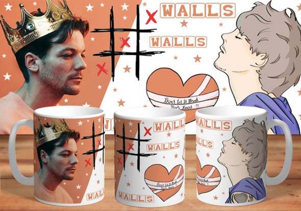 Taza Louis Tomlinson De Plástico 1