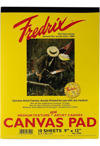 Pizarra Blanca Creativa De 23cm X 30cm De Fredrix Series 0