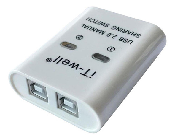 Dois Computadores Compartilham O Dispositivo De Branco 0