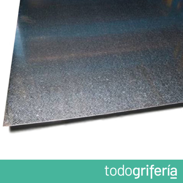 Chapa Lisa Galvanizada C25 1.22 X 2.44 M 1