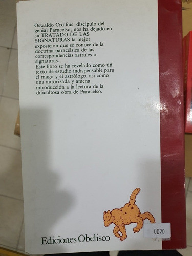 Libro:tratado De Las Signaturas- Obelisco 1