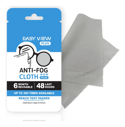 Easy View + Pao De Microfibra Antivaho - Para Gafas, Casco D 0