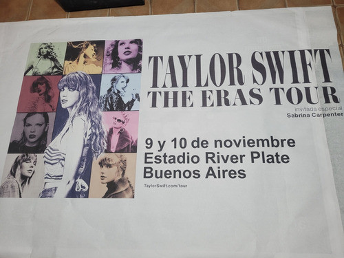 Afiche Taylor Swift Via Publica 0