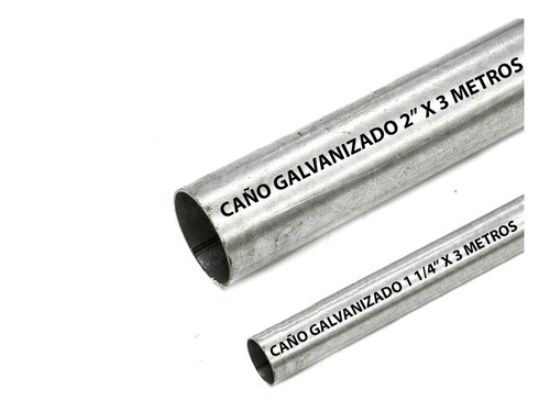 Kit Caño Tubo Galva. Toldo 2  Y 1 1/4  X 3 Mts Envío Gratis 0