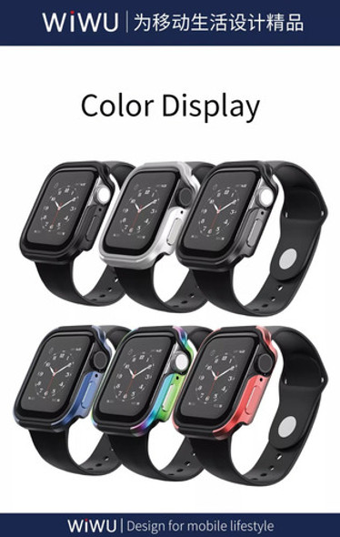Wiwu Defense Armor Case Para Apple Watch 41mm Silver _ap 1 Wiwu Defense Armor Case Para Apple Watch 41mm Silver _ap 1