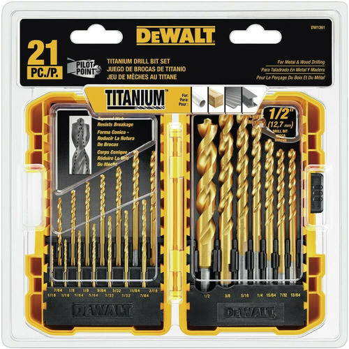 Mechas Brocas Dewalt 21 Pcs Titanum Ph Ventas 0