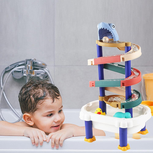 Juguetes De Baño Para Niños Waterpolo Slide Wall Bathtub Toy 1