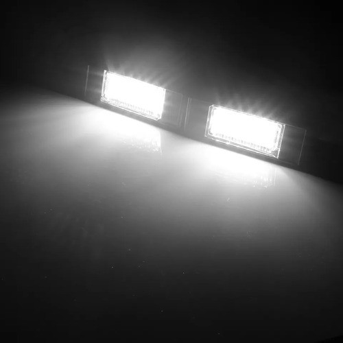 Par Faros Matrícula Led Peugeot 208 307 308 408 Y Otros 1
