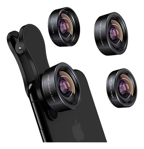 Lente De La Cámara Del iPhone Kit De Lentes De Teléfono 3 En 0