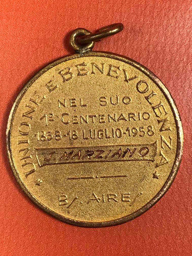 Medalla | Medicina | Union Y Benevolencia 1