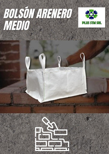 (pack X2u) Bolson (big Bag) Arenero Medio2  90x90x45 Tipo A1 1
