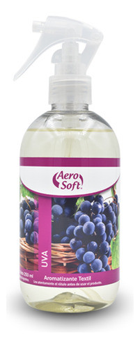 Aromatizador Textil Aerosoft Uva  - Lo De Muriel 0