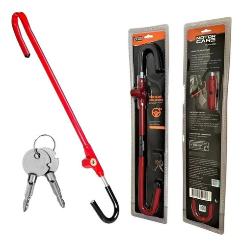 Travas De Volante Antifurto Universal Multilaser Au525 1