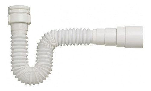 Sifão Flexível Branco Tubo Extensivo Universal 0