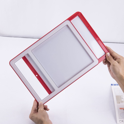 Porta Cartaz A2 Com Borda Verde 1