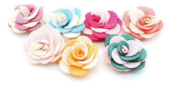 Flor De Poliéster 37mm Princess - 100 Unidades Ro.153007 0 Flor De Poliéster 37mm Princess - 100 Unidades Ro.153007 0