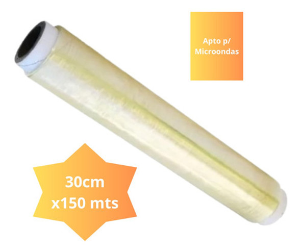 Papel Film Cocina  Adherente Rollo 150mt Comidas/gastronomía 0 Papel Film Cocina  Adherente Rollo 150mt Comidas/gastronomía 0