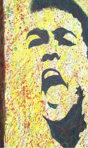Muhammad Ali Pintura Original Sobre Tela 68x48 Cassius Clay 1