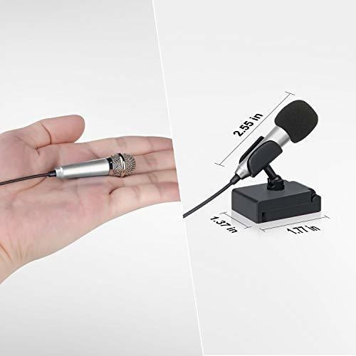 Mini Microfono Para Celular Con Clip (plateado) 1