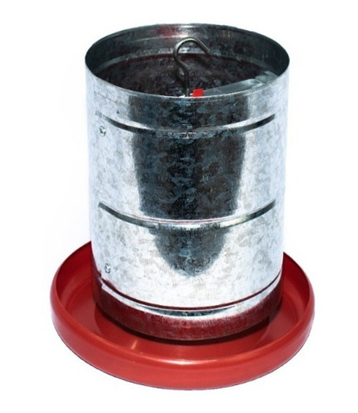 10 Comedouros Para Aves Chapa Galvanizada 5kg 1