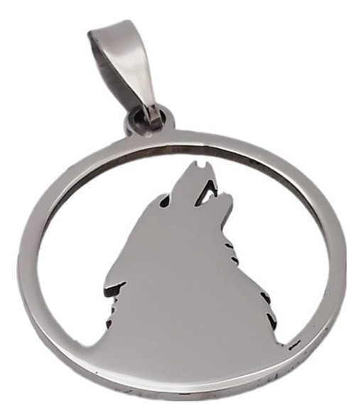 Collar Lobo Acero Quirúrgico Joyas Mónaco 0