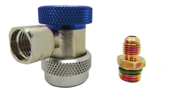 Acople Rapido Para Aire Acondicionando Auto R134 Baja 0