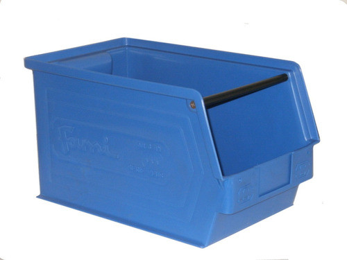 Gaveta Plastica Apilable Reforzada  Cajon Contendor Cajon Exhibidor35 X 20 X 20  Negro 1