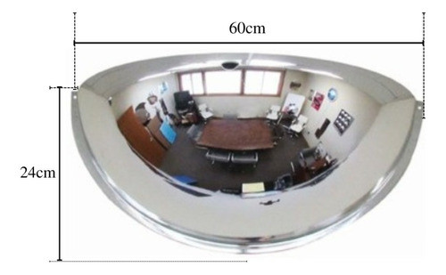 Espelho Convexo Concavo Curvo Visão 180 Graus Para Empresa 1