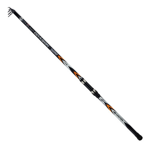 Caña Telescopica Caster Black Dragon 4m Fibra De Vidrio  Pej 0