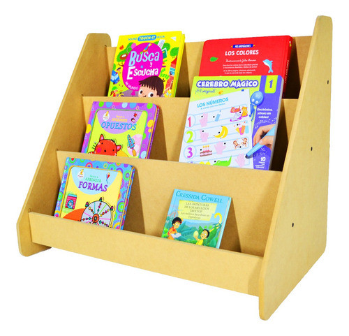 Biblioteca Infantil + Pelota Pelotero Repisa Montessori 0