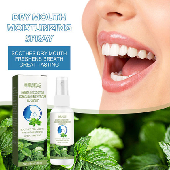 2 Unidades De Spray De Boca Seca De Xilitol Para Alívio Da B 0