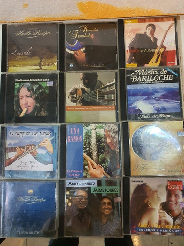 Lote De 12 Cds De Musica Instrumental Argentina-031 0
