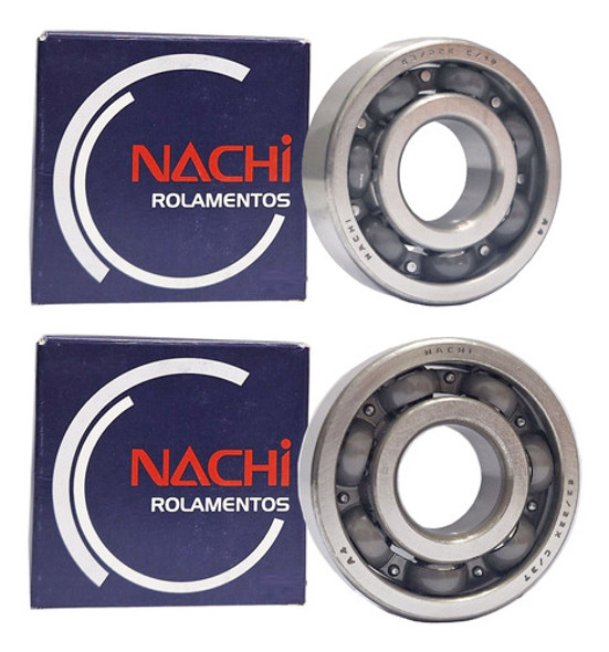 Par Rolamentos Do Virabrequim P/ Biz 125 Nachi 0 Par Rolamentos Do Virabrequim P/ Biz 125 Nachi 0