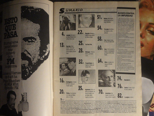 El Porteño 68 Sexo Los 80s Peronismo Bob Dylan Bioy Casares 1