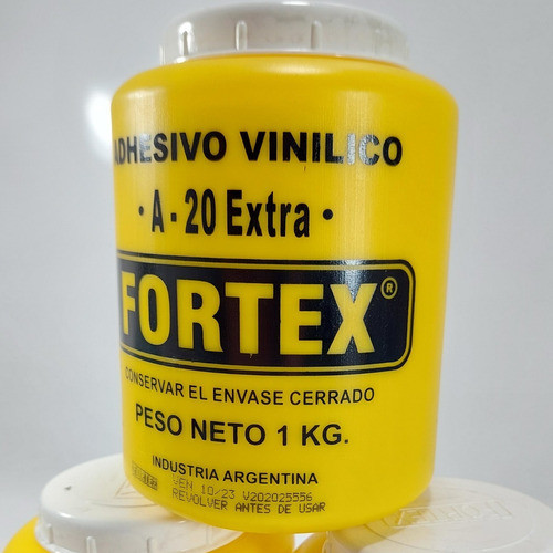 Cola Vinilica Fortex 1kg Pack X3 U. - Venecitas  Mosaiquismo 1