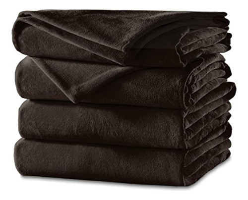Manta Térmica Sunbeam | Peluche De Terciopelo, 10 Ajustes De 0