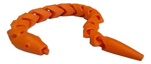 Juguete Serpiente Impresa 3d 0