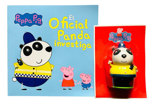 Colección La Casa De Peppa Pig N° 13 Panda Policia 0