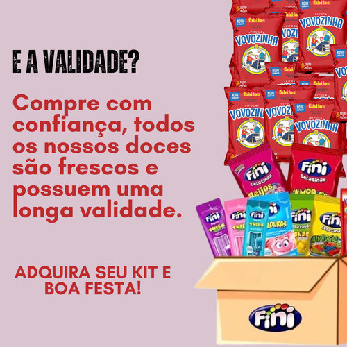 Kit 50 Doces Sacolinhas Surpresa Festa Infantil Lembrancinha 1