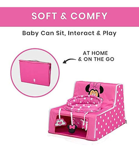 Asiento De Actividad Portátil Para Bebés Sit N Play De Disne 1