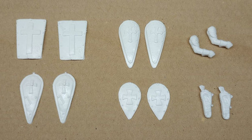 Soldaditos Dsg Britains Sin Pintar X 12 Unidades 1