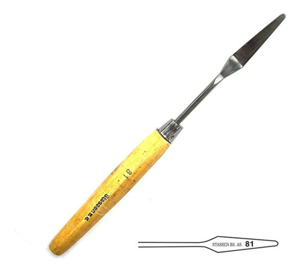 Espatula Para Oleo Stassen 520 Chica N 81 0